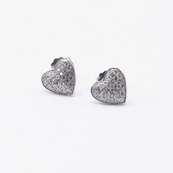 PENDIENTES CORAZÓN DIAMOND