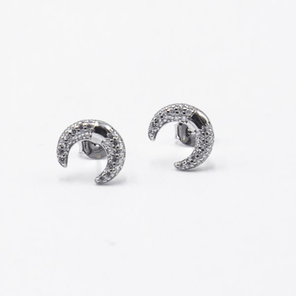 PENDIENTES MOON DIAMOND